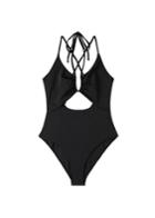 Mango Mango Cut-out Detail Swimsuit