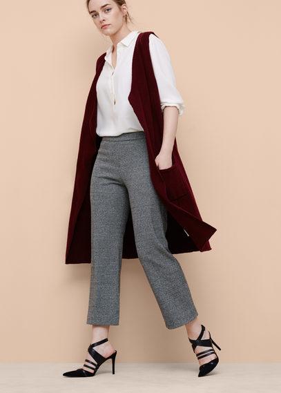 Violeta By Mango Violeta By Mango Side-pocket Wool-blend Waistcoat