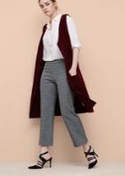 Violeta By Mango Violeta By Mango Side-pocket Wool-blend Waistcoat