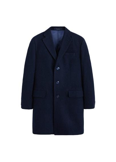 Mango Man Mango Man Classic Wool Tailored Coat