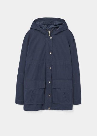 Violeta By Mango Violeta By Mango Lightweight Cotton Trench