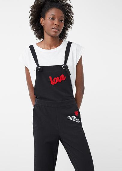 Mango Mango Patches Jumpsuit