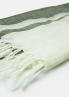 Mango Man Mango Man Linen-blend Scarf
