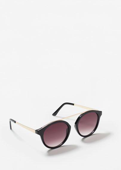 Mango Mango Metal Bridge Sunglasses