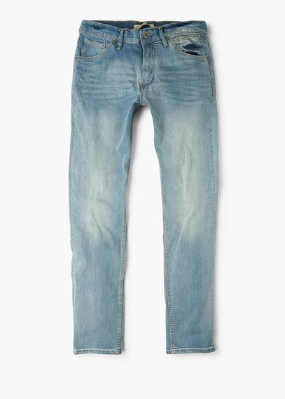 Mango Man Mango Man Slim-fit Light Wash Jan Jeans