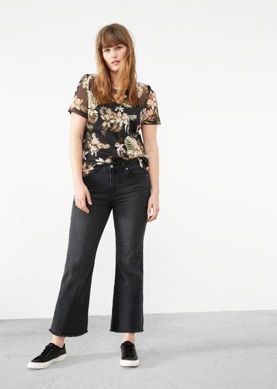 Violeta By Mango Violeta By Mango Sheer Printed T-shirt