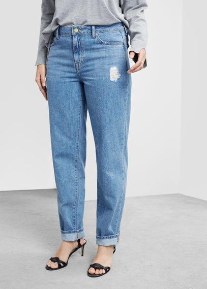 Violeta By Mango Violeta By Mango Relaxed Cigar Jeans