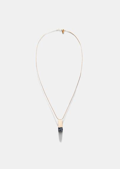 Mango Mango Stone Pendant Necklace
