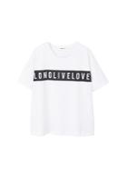 Mango Mango Long Live Love T-shirt
