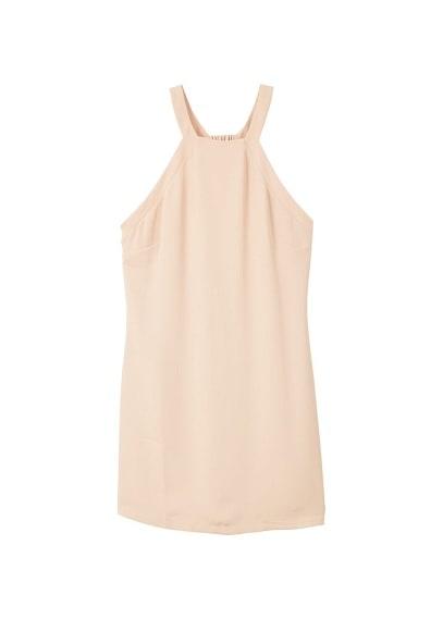 Mango Mango Cut-out Back Dress