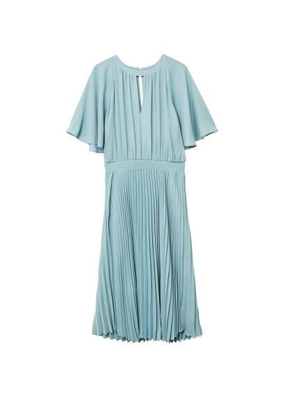 Mango Mango Pleated Skirt Dress