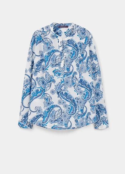 Violeta By Mango Violeta By Mango Paisley Print Shirt