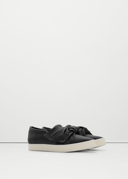 Mango Mango Knot Detail Sneakers