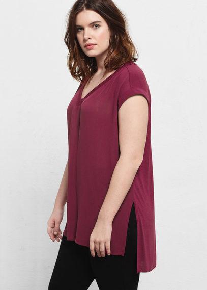 Violeta By Mango Violeta By Mango Side Slit T Shirt