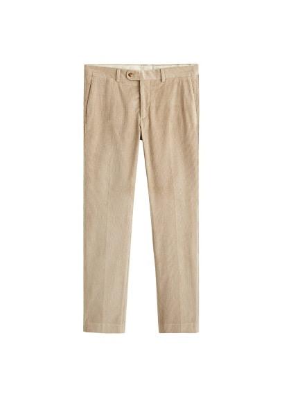 Mango Man Mango Man Slim-fit Corduroy Trousers