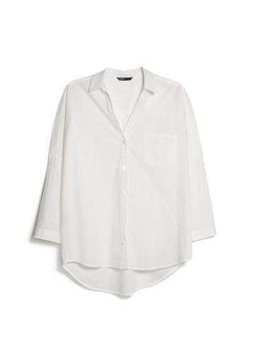 Mango Cotton Oversize Shirt