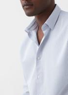 Mango Man Mango Man Slim-fit Fine-stripe Shirt