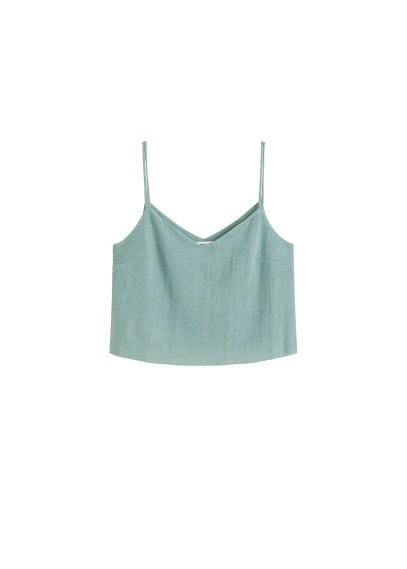 Mango Mango Double Straps Top