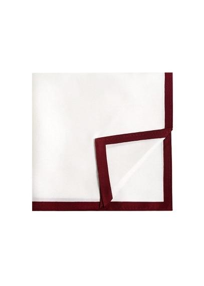 Mango Man Mango Man Contrasted Finishings Silk Handkerchief