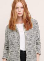 Violeta By Mango Violeta By Mango Bicolor Tweed Jacket