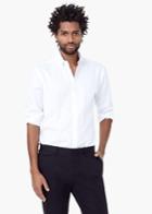 Mango Man Mango Man Slim-fit Textured Cotton Shirt
