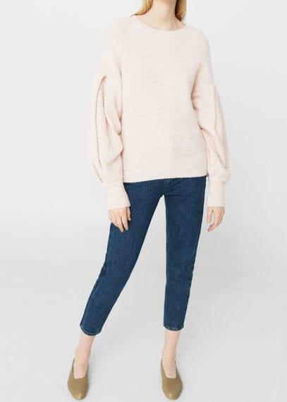Mango Mango Puffed Sleeves Sweater