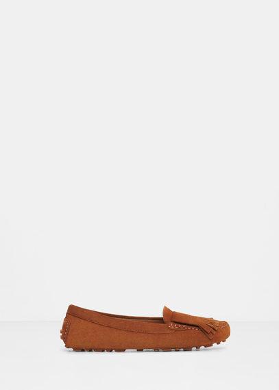 Violeta By Mango Violeta By Mango Suede Loafers