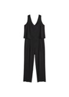 Violeta By Mango Violeta By Mango Doble-layer Jumpsuit