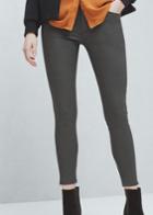 Mango Waxed Skinny Belle Jeans