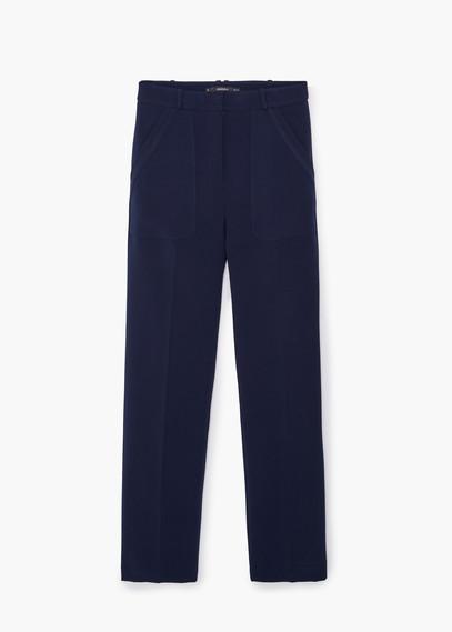 Mango Patch Pockets Trousers