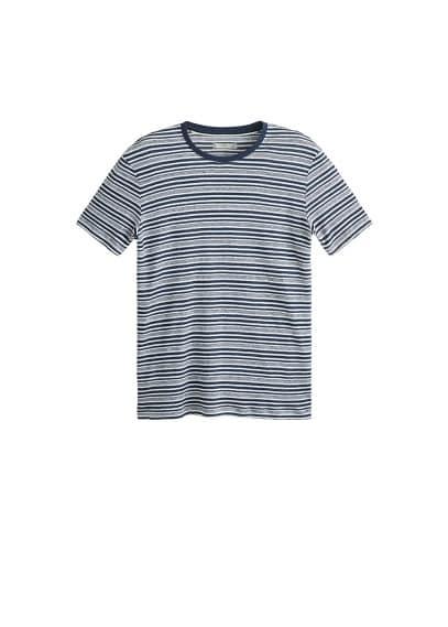 Mango Man Mango Man 100% Linen T-shirt