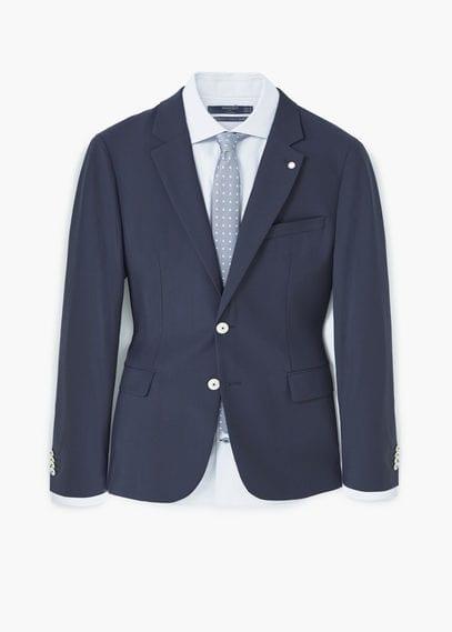Mango Man Mango Man Slim-fit Wool-blend Blazer