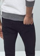 Mango Man Mango Man Slim-fit Black Jan Jeans