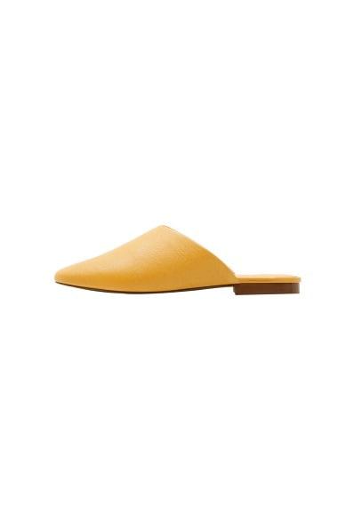 Mango Mango Leather Mules