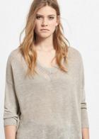 Violeta By Mango Violeta By Mango Linen Sweater