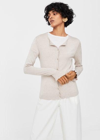 Mango Mango Fine-knit Cardigan