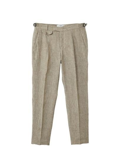 Mango Man Mango Man Regular-fit Linen Trousers
