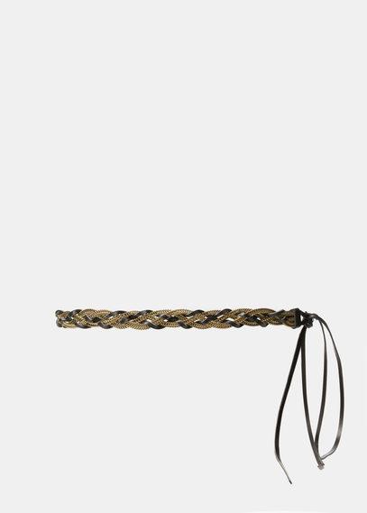 Mango Braided Chain Belt