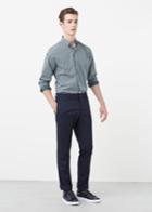 Mango Man Mango Man Slim-fit Tie Print Shirt