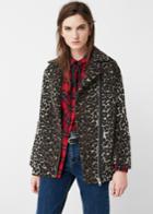 Mango Mango Animal Design Jacket