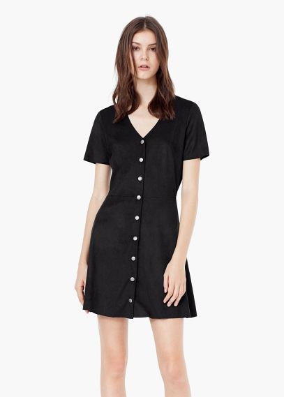 Mango Mango Buttoned Dress