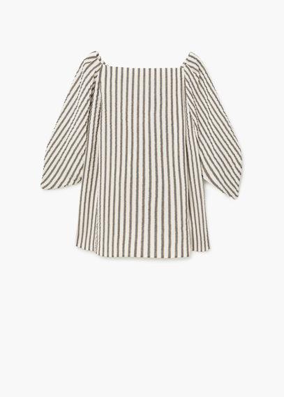 Mango Mango Premium - Back Slits Blouse