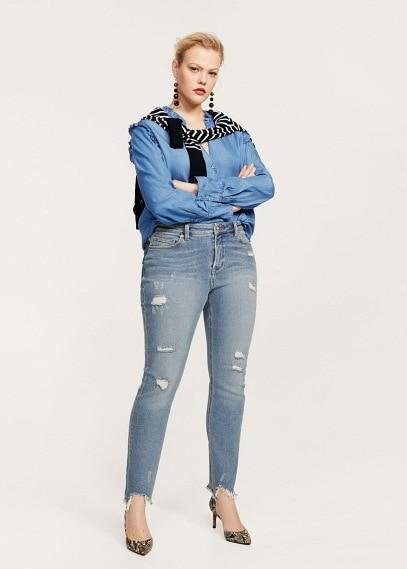 Violeta By Mango Violeta By Mango Ruffled Blouse