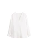 Violeta By Mango Violeta By Mango Linen Wrap Blouse