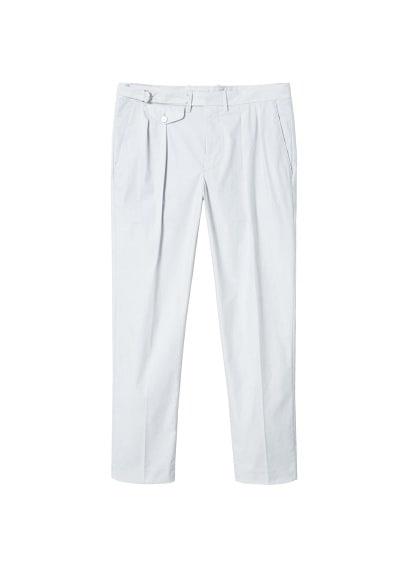 Mango Man Mango Man Regular-fit Pleated Chino Trousers