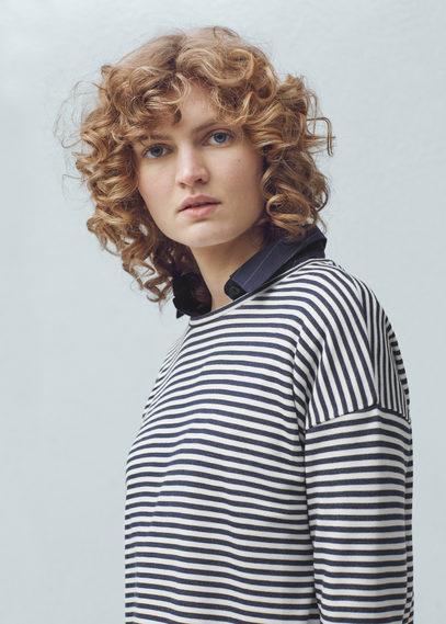 Mango Mango Striped Sweatshirt