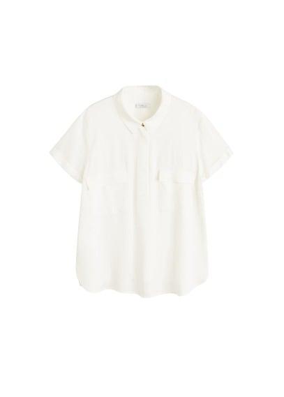 Violeta By Mango Violeta By Mango Pocket Blouse