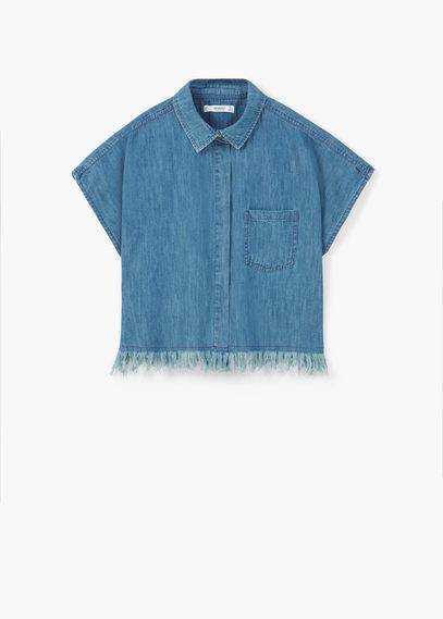Mango Mango Denim Shirt