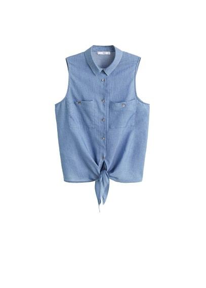 Mango Mango Sleeveless Soft Shirt