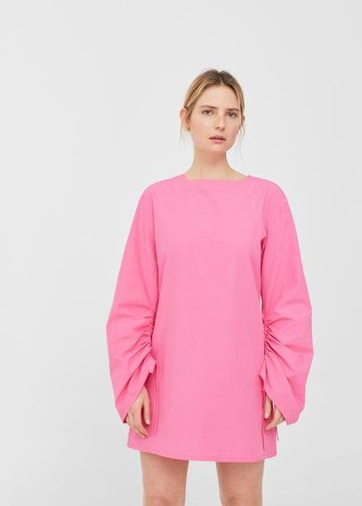 Mango Mango Straps Poplin Dress